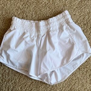 Offline Aerie 2” hot stuff shorts Women's White xxs